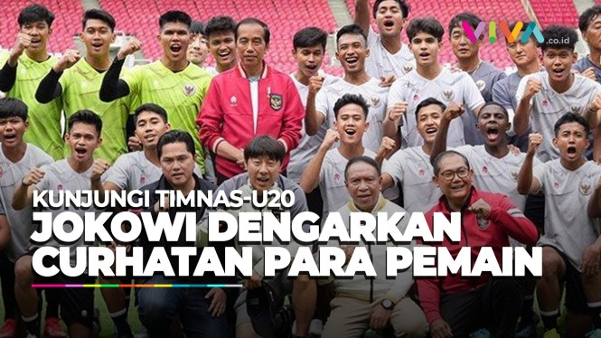 Jokowi Ungkap Kesempatan Lain hingga Curhatan Timnas U-20