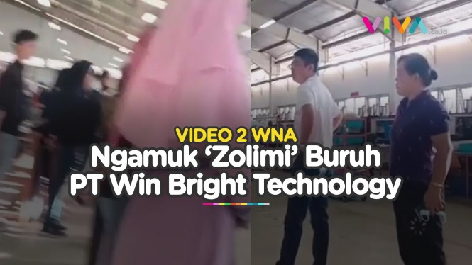 Dua WNA Ngamuk, Buruh PT Win Bright Technology Mogok Kerja