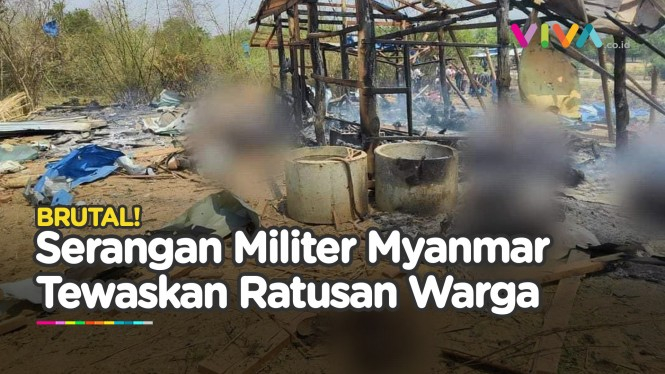 Ledakan Amarah Militer Myanmar, Ratusan Mayat Berhamburan