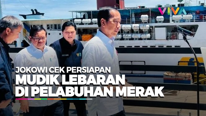 Jokowi: Mau Nyebrang di Pelabuhan Merak Wajib Punya E-Ticket
