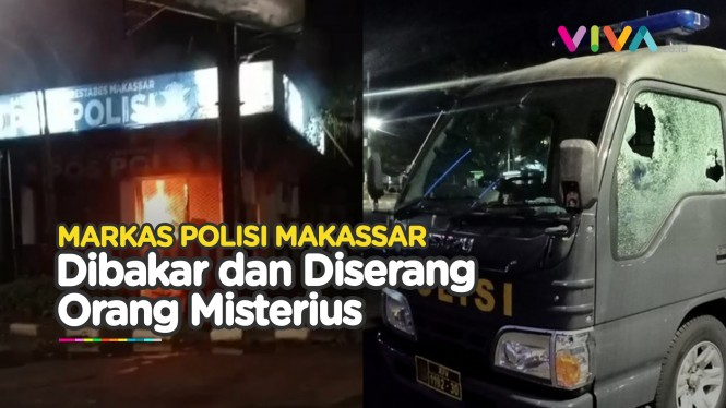 BREAKING NEWS! Sejumlah Markas Polisi Makassar Diserang OTK