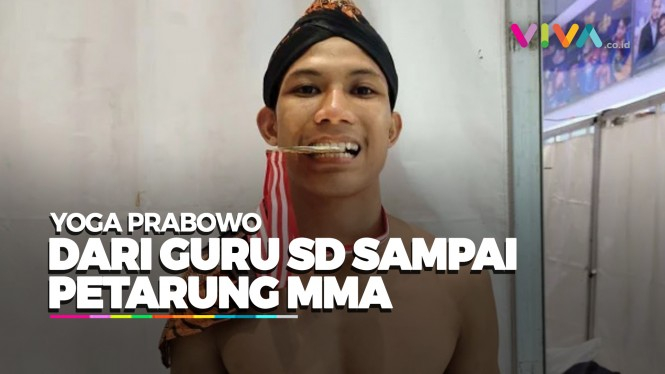 Mengenal Yoga Prabowo Atlet MMA: Saya dari Kecil Digembleng