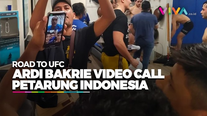 Ardi Bakrie Video Call Atlet Indonesia yang Tampil di UFC