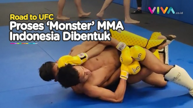 Latihan Brutal 9 Petarung Indonesia di MMA Fight Academy