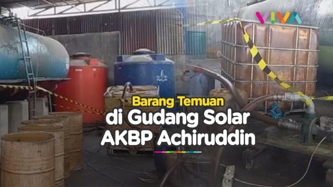 Isi Gudang AKBP Achiruddin, Bukan dari Pertamina