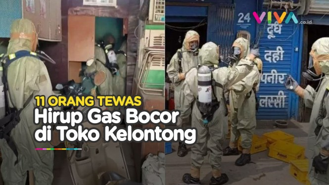 Belasan Orang Tewas Lemas Usai Keracunan Gas Bocor