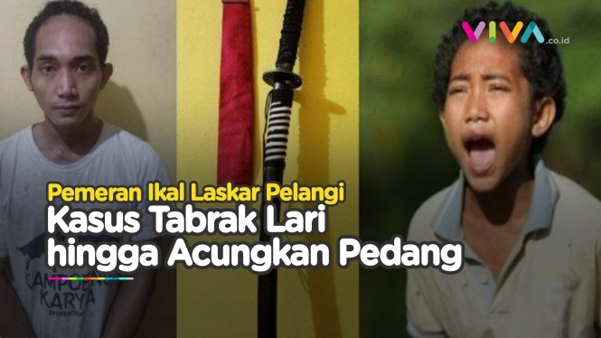 'DETIK-DETIK' Pemeran Ikal di Film Laskar Pelangi Ditangkap