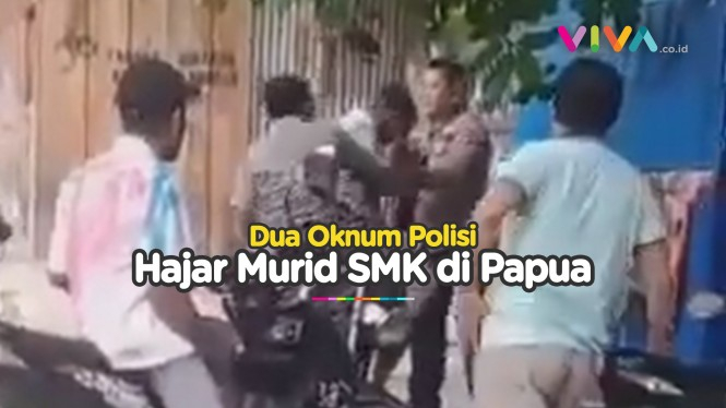 Awal Mula Oknum 2 Polisi Jayapura HAJAR Siswa SMK