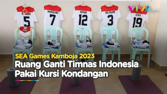 Ruang Ganti Timnas Indonesia di SEA Games Kamboja Dicibir
