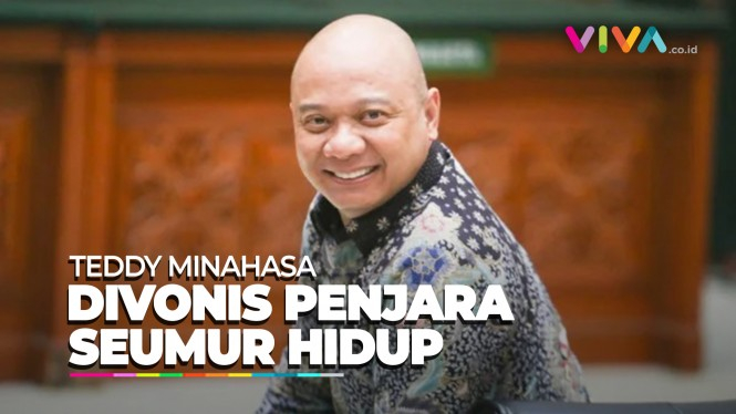 BREAKING NEWS! Teddy Minahasa Divonis Penjara Seumur Hidup