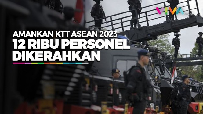 Garangnya Kapal dan Pasukan TNI-Polri Jaga KTT ASEAN 2023