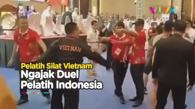 KACAU! Pelatih Silat Vietnam Mau Hajar Pelatih Indonesia
