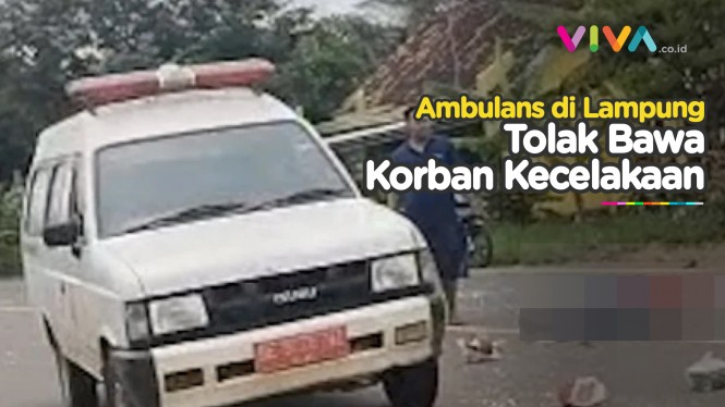 Alasan Ambulans di Lampung  Tolak Bawa Korban Kecelakaan