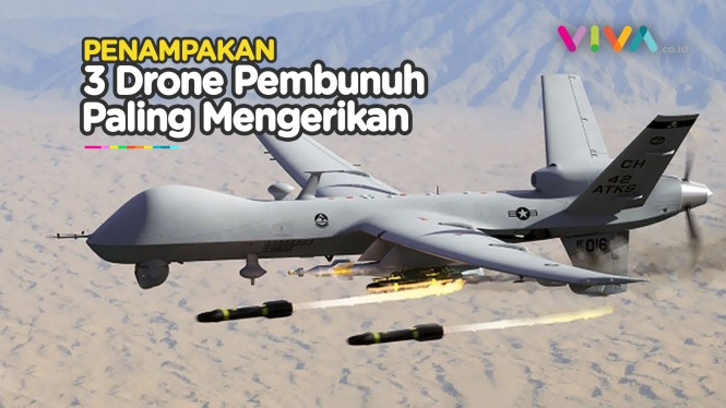 3 Drone Perang Paling Canggih di Dunia, Ada 'Drone Pembunuh'