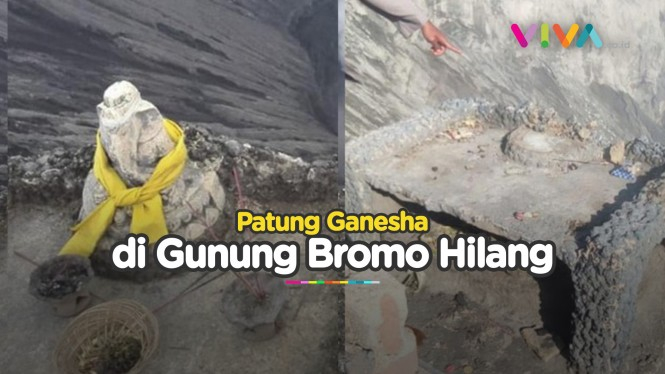 Patung Ganesha di Gunung Bromo Hilang Misterius