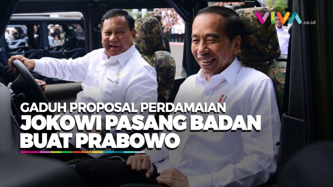 Jokowi Gak Masalah Soal Proposal Perdamaian Prabowo