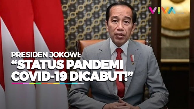 Jokowi Resmi Cabut Status Pandemi COVID-19!