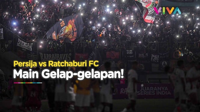 Laga Persija vs Ratchaburi FC Mati Lampu Gegara Maling