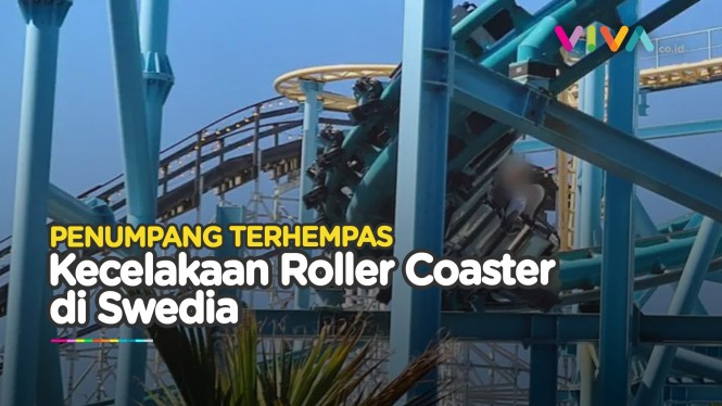 Roller Coaster Tergelincir, Nyawa Korban Berakhir Tragis