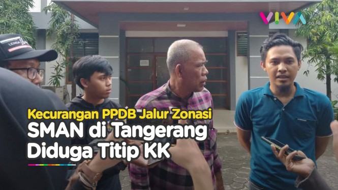 PPDB Jalur Zonasi di Tangerang Dinodai Aksi Busuk
