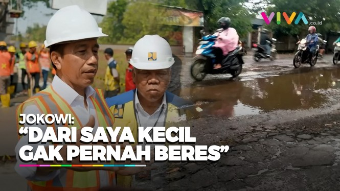 Jokowi Curhat Soal Jalan Raya Surakarta-Gemolong-Purwodadi