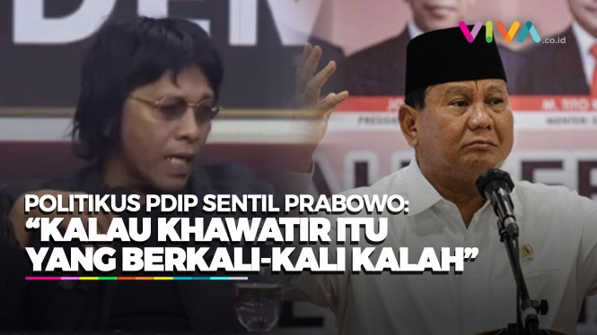 Debat Politikus PDIP vs Gerindra, Bahas Kekalahan Prabowo
