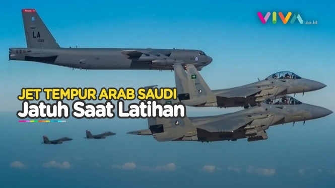 Jet Tempur Arab Saudi Jatuh, Awak Meninggal di Tempat