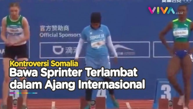 Jadi Sprinter Terlambat, Atlet Somalia Cetak Sejarah Baru