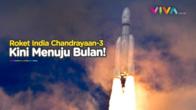 SUKSES! Misi Antariksa India Chandrayaan-3 Kini Menuju Bulan