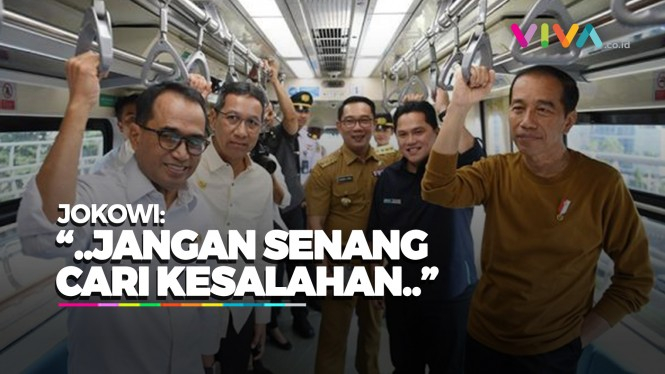 Jokowi Jajal LRT Jabodebek Produksi Pertama Indonesia