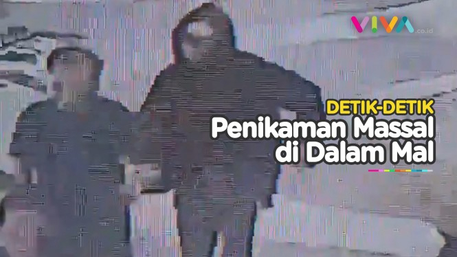 CCTV Penikaman Brutal di Mal Korsel, 14 Orang Jadi Korban