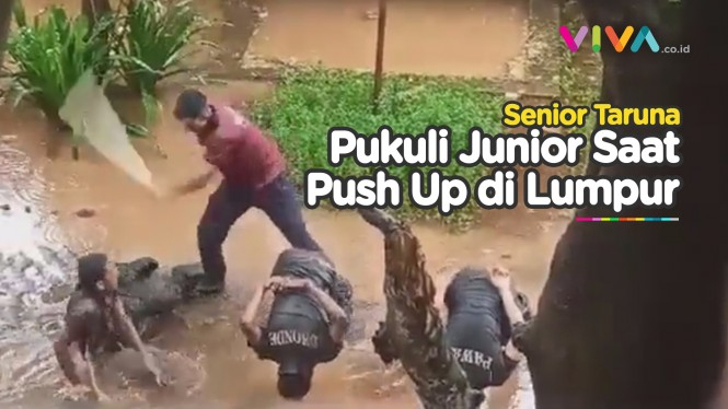Taruna Senior 'Siksa' Junior dalam Posisi Push Up di  Lumpur
