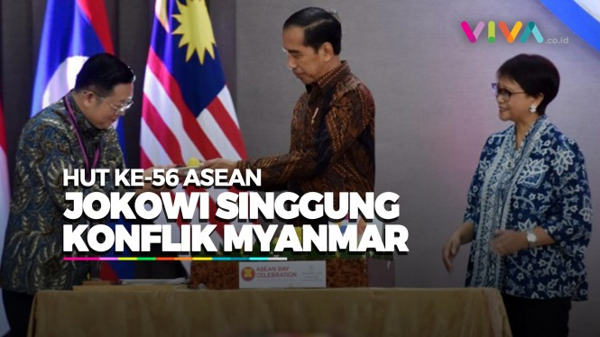 Pidato Jokowi di HUT ke-56 ASEAN: Jangkar Perdamaian Dunia