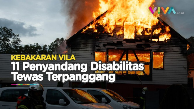 Vila Dilalap Api, Belasan Penyandang Disabilitas TerbakaR