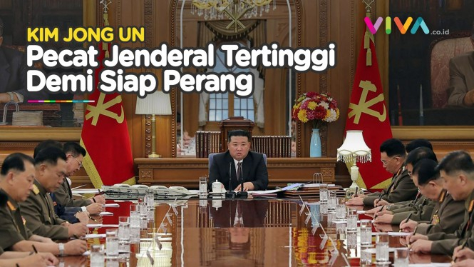Kim Jong Un Depak Jenderal Tertinggi Korut Demi Siap Perang