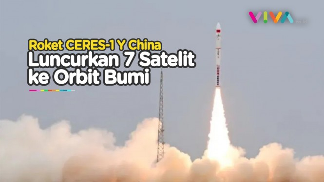 Roket Ceres-1 Y7 China Luncurkan 7 Satelit ke Orbit Bumi