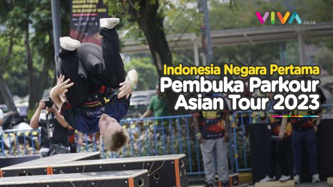 Parkour Asian Tour Pertama di Indonesia, Dibuka Menpora