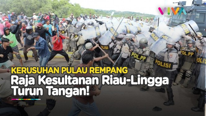 Raja Kesultanan Riau Minta Polisi Bebaskan Warga Rempang!