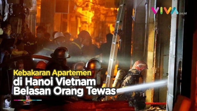 Apartemen Vietnam Terbakar, Belasan Orang Tewas