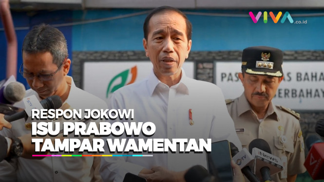 Rumor Liar Prabowo Tampar Wamentan, Ini Jawaban Jokowi