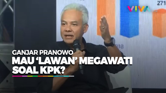 Megawati Mau Bubarkan KPK, Ganjar Bilang Gini