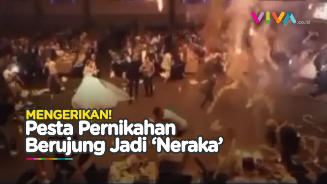 Ratusan Orang Terbakar Hidup-hidup di Pesta Pernikahan