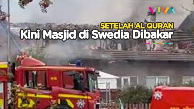 Setelah Al Quran, Kali Ini Masjid di Swedia Dibakar