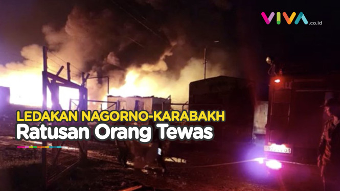 Ledakan di Nagorno-Karabakh Telan Ratusan Korban Jiwa