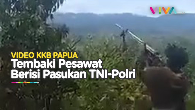 Pesawat Berisi TNI-Polri Berhasil Lolos Ditembaki KKB
