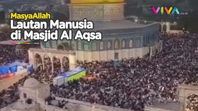 Masjid Al Aqsa 'Diduduki' Ribuan Manusia, Ada Apa?