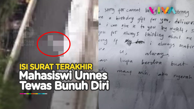 Rekaman Mahasiswi Unnes Ditemuan Bunuh Diri di Mal Semarang
