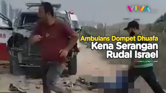 Ambulans dari Indonesia Dihantam Rudal Israel di Jalur Gaza