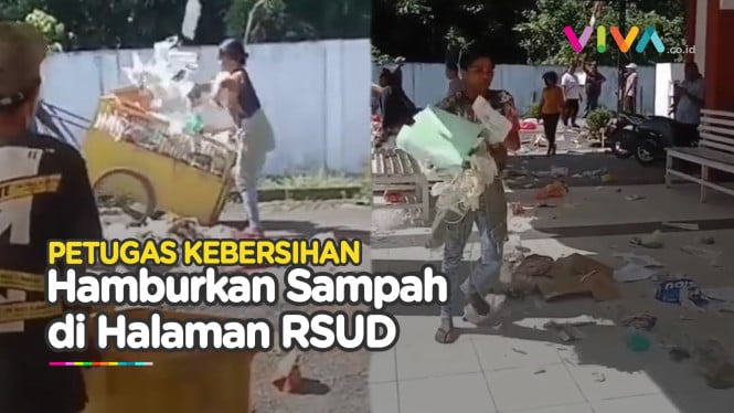 Ledakan Sampah di RSUD Ulah Petugas Kebersihan yang Murka