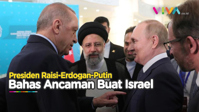 Presiden Iran Telepon Putin dan Erdogan Bahas Israel